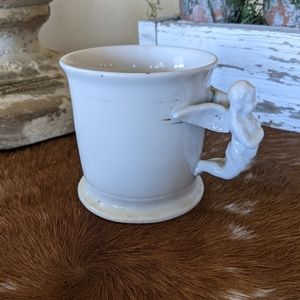 Antique Cherub Angel Shaving Mug